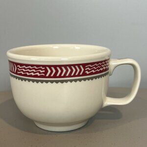 Pipestone Santa Fe Mimbreno Oversized Cup Mug 18oz Homer Laughlin Vtg USA